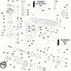 130 E130DSLINA Gearcase, s2-type