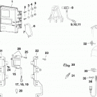 225 E225DPXINS Emm, sensors, ignition coils & spark plugs (3.3 l)