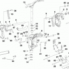 30 E30DTELINA Swivel bracket - manual tilt