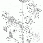 9.8 PORTABLE B10EL4INS 16-4_stern & swivel bracket (el models)