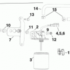 250 - (90 V6, 3.3 L) DE250PZINR - (90 V6, 3.3L) Топливный фильтр