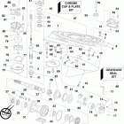 90 E90DSLINS Gearcase, s-type