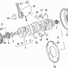 2.5L SDI 75 I5 ANF001003 & Up Engine components, cranshaft  /  connecting rod bearings