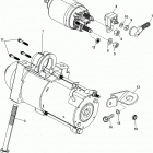 3.0L    GM 181 I/L4 1A002000 THRU 1A020543 Стартер