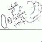 3.0L    GM 181 I/L4  1990-1994 0C856559 THRU 0F353099 Power steering pump assembly
