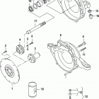 2.5L SDI 75 I5 ANF001003 & Up Clutch housing  /  fixture washer