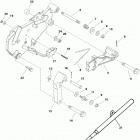 5.7L (2 BBL.)    GM 350 V-8 1997 0K001527 THRU 0K999999 Shift bracket(alpha engines)