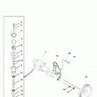4.3L (GEN +) (2 BBL.)    GM 262 V-6 1998 0L010044 THRU 0M614999 Sea water pump assembly(use with bravo engines)