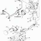 7.3L (BRAVO & MIE) DIESEL  NAV 444 V-8 1994-1996 0F060000 AND UP Turbocharger and air cleaner
