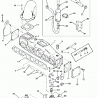 3.0LX    GM 181 I/L4  1996-1997 0F604000 THRU 0K999999 Exhaust manifold and water system