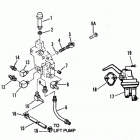 7.3L (BRAVO & MIE) DIESEL  NAV 444 V-8 1994-1996 0F060000 AND UP Primer pump