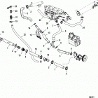 496 MAG EC (Base Model) 1A066166 THRU 1A350440 Cooling system, raw water, starboard (sn 1a349419 and be...