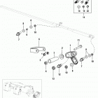 8.2L Mag EC (Base Model) 2A041665 THRU 2A051741 Throttle lever assembly, mechanical throttle-shift