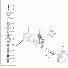 350 MAG MPI ALPHA/BRAVO 0L010019 THRU 0L339999 Sea water pump assembly