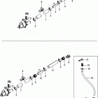 4.5L MPI 200 Alpha/Bravo 2A441953 & Up Fresh water cooling, sea pump hoses