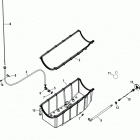 496 MAG (Base Model) 0M687083 THRU 0W059999 Oil pan and drain system