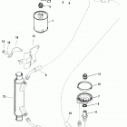 7.4LX BRAVO (TBI)(GEN. VI)  GM 454 V-8 1996-1997 0F820000 THRU 0K999999 Oil filter and adaptor