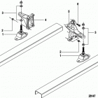 2.0L EI 130 70000000 THRU 70002129 Engine mounting bracket