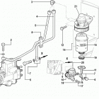 CMD 4.2 MS 200 88020200 THRU 88030000 Fuel pump and filter(all electronic engines)