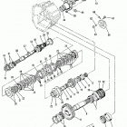 636 D-TA (BRAVO & MIE)    VM 219 I/L6  1989 0B993002 THRU 0D850127 Transmission(8 degree down) (internal components)