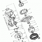 3.0L    GM 181 I/L4  1987-1989 0B450801 THRU 0C856558 Alternator (motorola #8em2003ka)