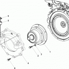 CMD QSD 2.0 EI 115 88200499 THRU 88200999 Flywheel housing cover(sterndrive)