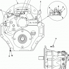2.0L EI 130 70000000 THRU 70002129 Transmission and related parts (inboard), technodrive 34...