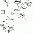 7.4L BRAVO (GEN. V)    GM 454 V-8 1992-1996 0D603118 THRU 0F800699 Wiring harness  /  electrical(mounted on distributor) tb...