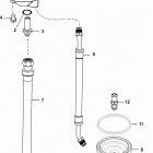 3.0L    GM 181 I/L4 1A002000 THRU 1A020543 Remote oil filter, accessory kit 861480a 1