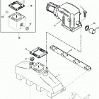 7.4LX BRAVO (TBI)(GEN. VI)  GM 454 V-8 1996-1997 0F820000 THRU 0K999999 Exhaust manifold and exhaust elbow