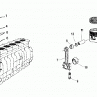 CMD 4.2 MS 200 88020001 THRU 88020166 Connecting rod and piston