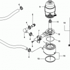 2.0L EI 150 70015460 THRU 70017409 Oil filter assembly