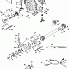 4.3L MPI ALPHA/BRAVO EC 1A637496 & Up Jackshaft components