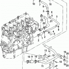 2.5L SDI 75 I5 ANF001003 & Up Water hoses and pipes