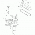3.0L    GM 181 I/L4 0L097000 THRU 0W301999 Cylinder head and rocker cover