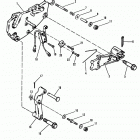 175  (2 BBL.)    GM 262 V-6  1987 0B527955 THRU 0B773242 Shift bracket , old design