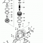 BRAVO THREE 0W250000 & Up Driveshaft housing and drive gears