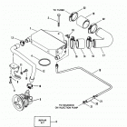 7.3L (BRAVO & MIE) DIESEL  NAV 444 V-8 1994-1996 0F060000 AND UP Aftercooler (stern drive)