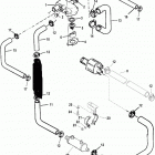 454 MAG. BRAVO MPI (GEN VI) GM 454 V-8 1996-1997 0F802350 THRU 0K999999 Thermostat housing(vst fuel system) sn 0k147349 & below