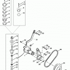 4.3L (GEN II) (2 BBL.)      GM 262 V-6 1996 0F601127 THRU 0F802999 Sea water pump assembly(use with bravo engines)