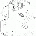 4.3L (GEN II) (2 BBL.)      GM 262 V-6 1996 0F601127 THRU 0F802999 Standard cooling system