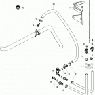 3.0L    GM 181 I/L4 1A002000 THRU 1A020543 Drain system