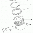 3.0L TDI 100 V6 BSP000904 & Up Поршни