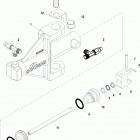 BRAVO THREE 0W250000 & Up Compact hydralic steering actuator