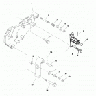 5.0L  (2 BBL.)    GM 305 V-8  1998-2001 0L015751 THRU 0M599999 Shift bracket(bravo engines)