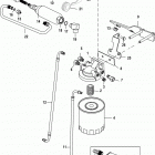 5.0L MPI ALPHA/BRAVO 0M600000 THRU 0W059999 Fuel filter and boost pump(bravo)