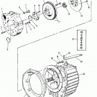 636 D-TA (BRAVO & MIE)    VM 219 I/L6  1989 0B993002 THRU 0D850127 Flywheel housing  /  transmission(mechanical transmissio...