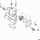 5.0L MPI ALPHA/BRAVO EC 1A623185 & Up Thermostat and housing, closed cooling