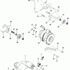 350 MAG MPI ALPHA/BRAVO 0L010019 THRU 0L339999 Starter motor and alternator