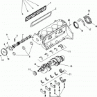3.0L MPI EC 1A072812 & Up Cylinder block, crankshaft and camshaft